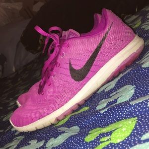 Purple/pink Nikes
